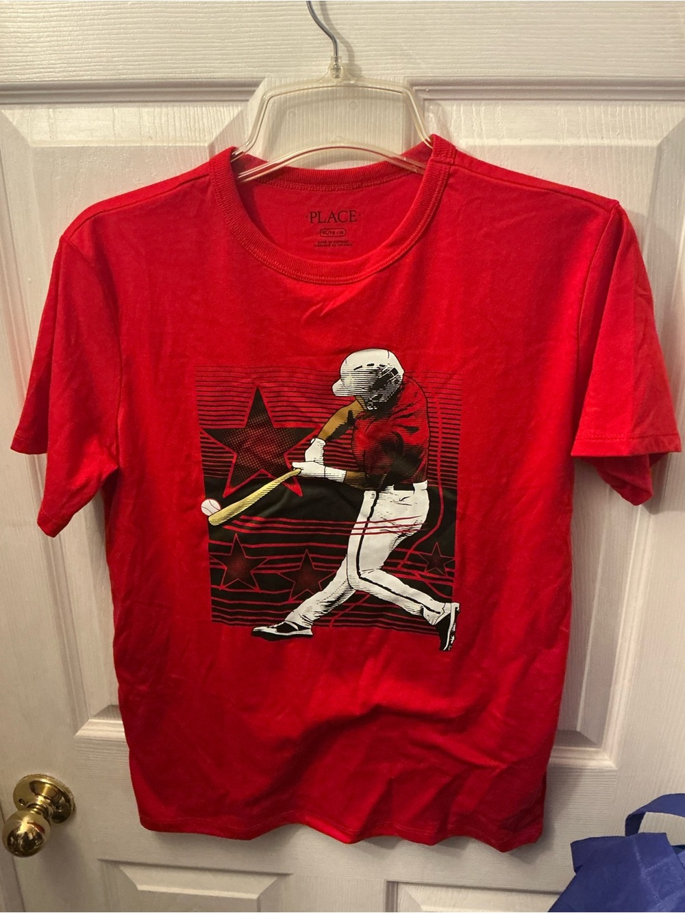 Place Red Boys' Baseball Graphic Short Sleeve Tee